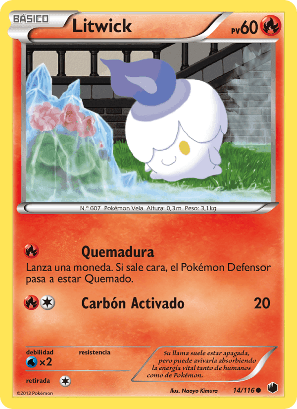 Litwick, carte 14 de Glaciación Plasma