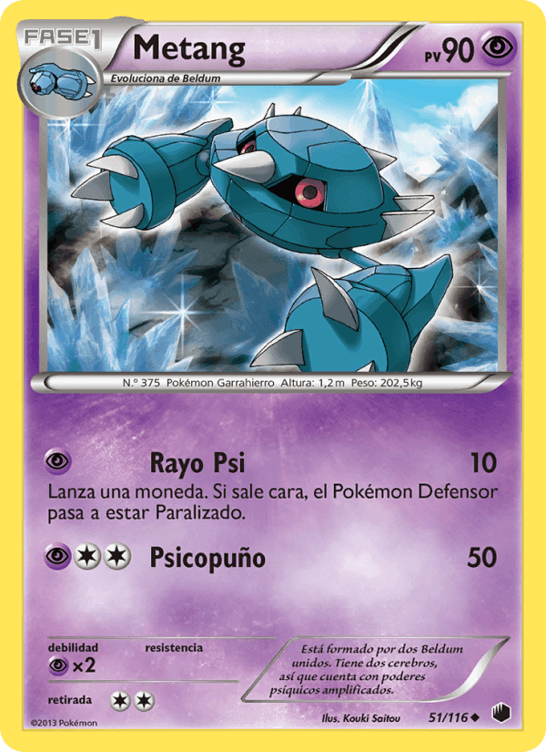 Metang, carte 51 de Glaciación Plasma