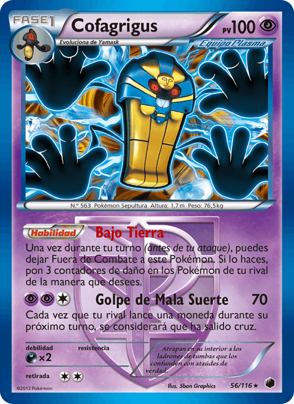 Cofagrigus, carte 56 de Glaciación Plasma