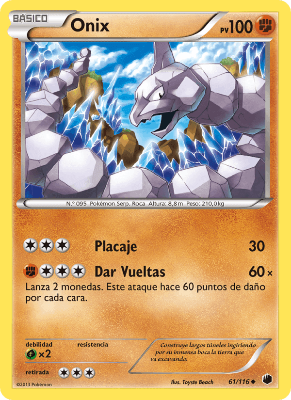 Onix, carta 61 de Glaciación Plasma