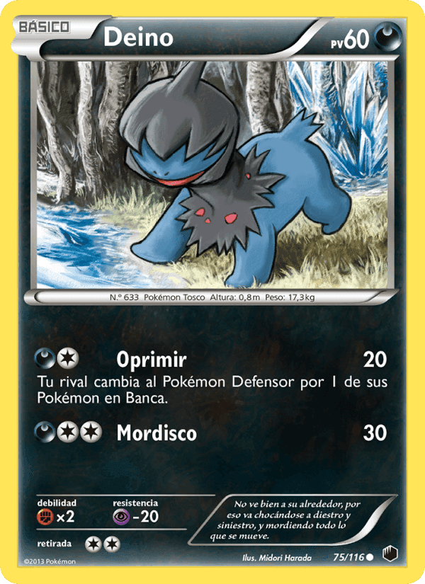 Deino, card 75 from Glaciación Plasma