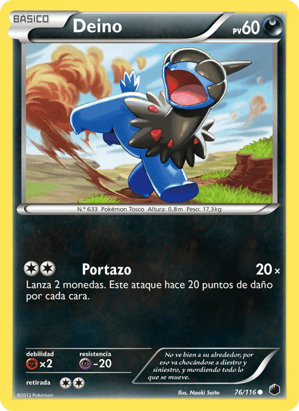 Deino, carta 76 de Glaciación Plasma