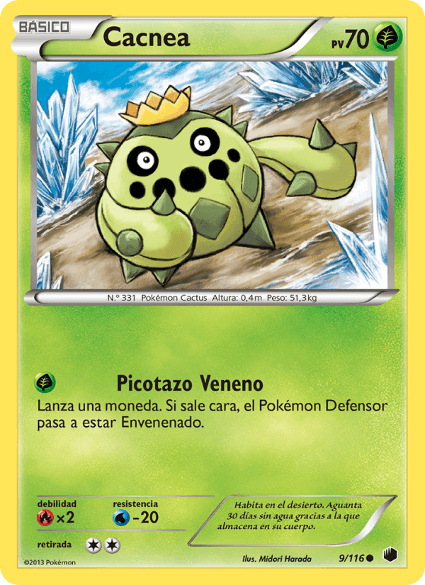 Cacnea, carte 9 de Glaciación Plasma