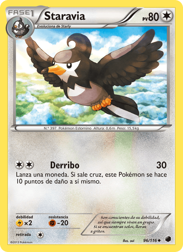 Staravia, carta 96 de Glaciación Plasma