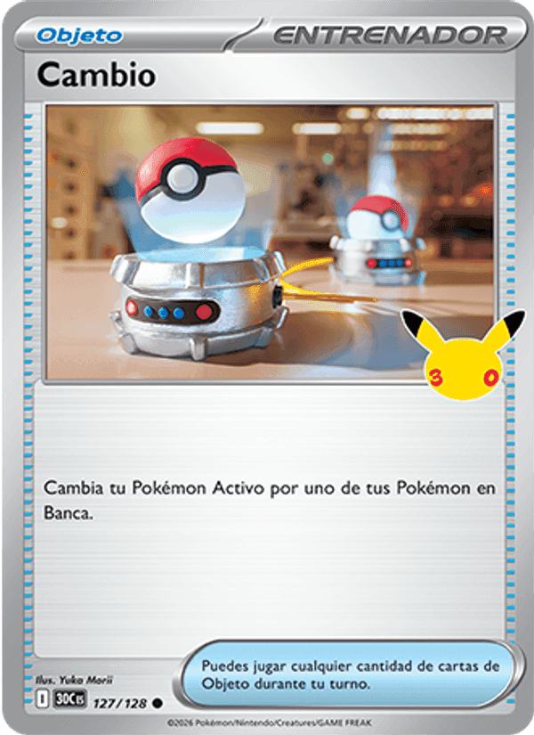 Cambio, card 127 from Celebración 30.º Aniversario