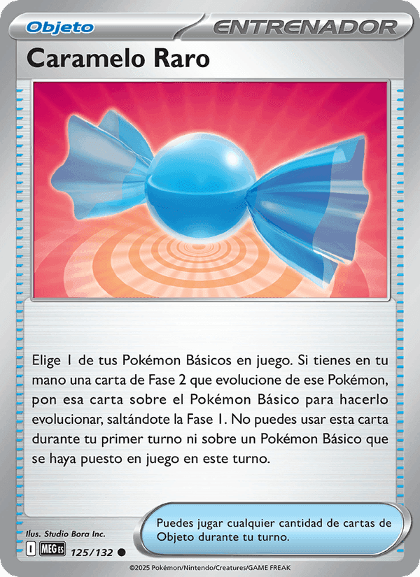 Caramelo Raro, carta 125 de Megaevolución