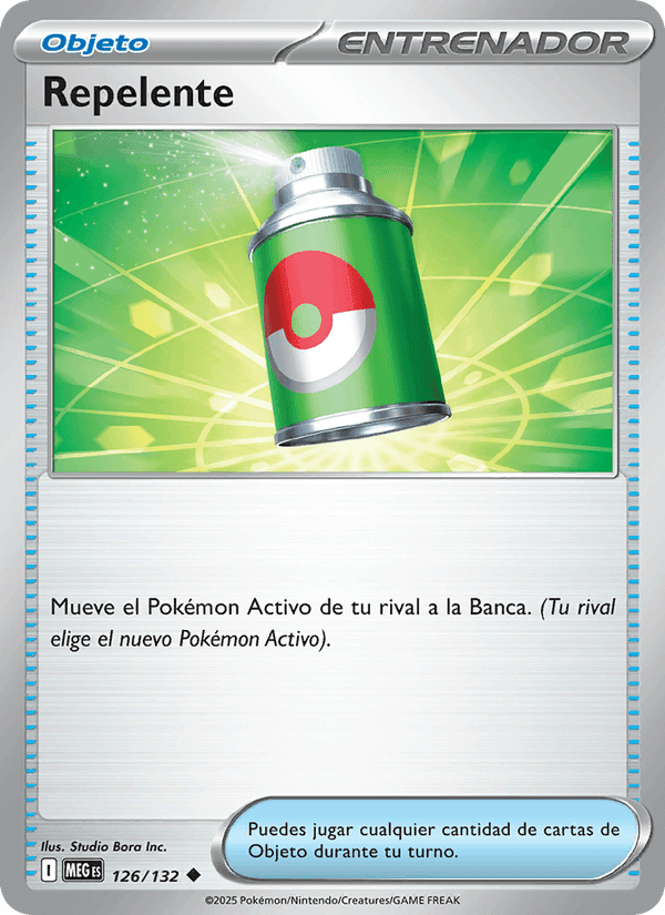 Repelente, card 126 from Megaevolución