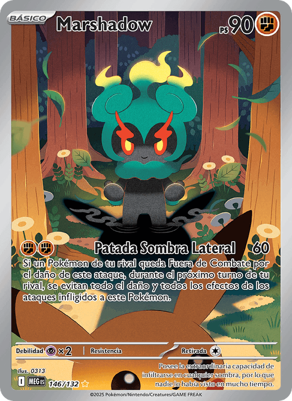 Marshadow, carte 146 de Megaevolución