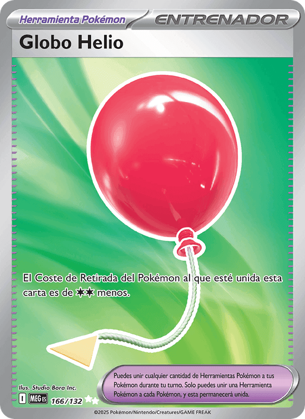 Globo Helio, card 166 from Megaevolución