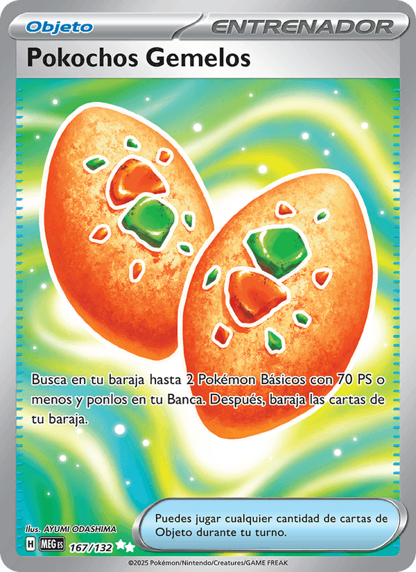 Pokochos Gemelos, carte 167 de Megaevolución