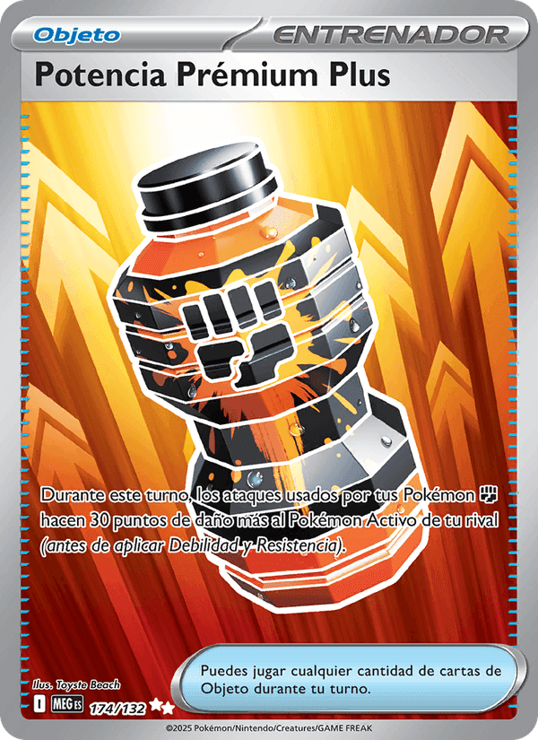 Potencia Prémium Plus, card 174 from Megaevolución
