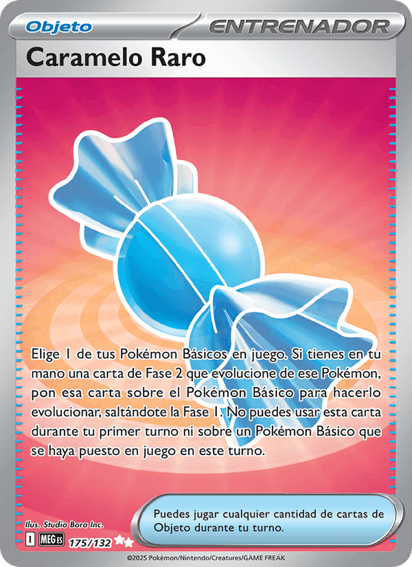 Caramelo Raro, carta 175 de Megaevolución