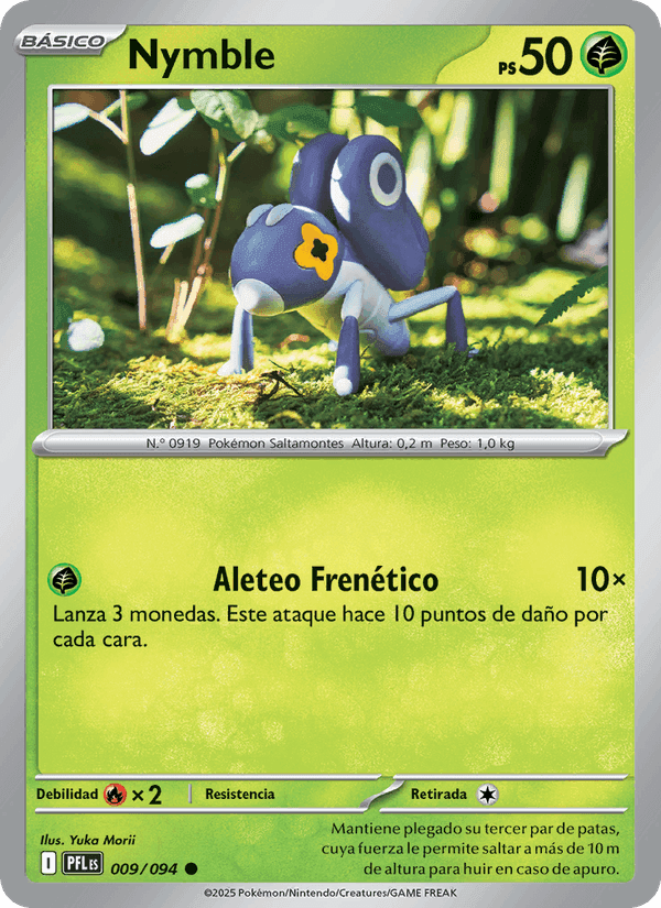 Nymble, carte 009 de Fuegos Fantasmales