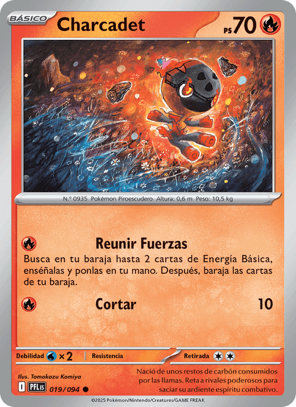 Charcadet, carta 019 di Fuegos Fantasmales
