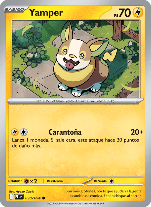 Yamper, carta 030 de Fuegos Fantasmales