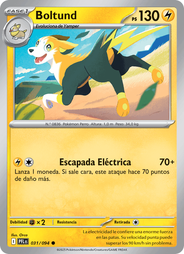 Boltund, carta 031 di Fuegos Fantasmales