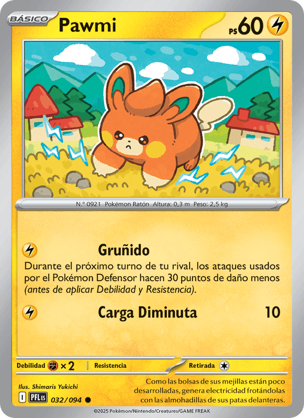 Pawmi, carta 032 de Fuegos Fantasmales