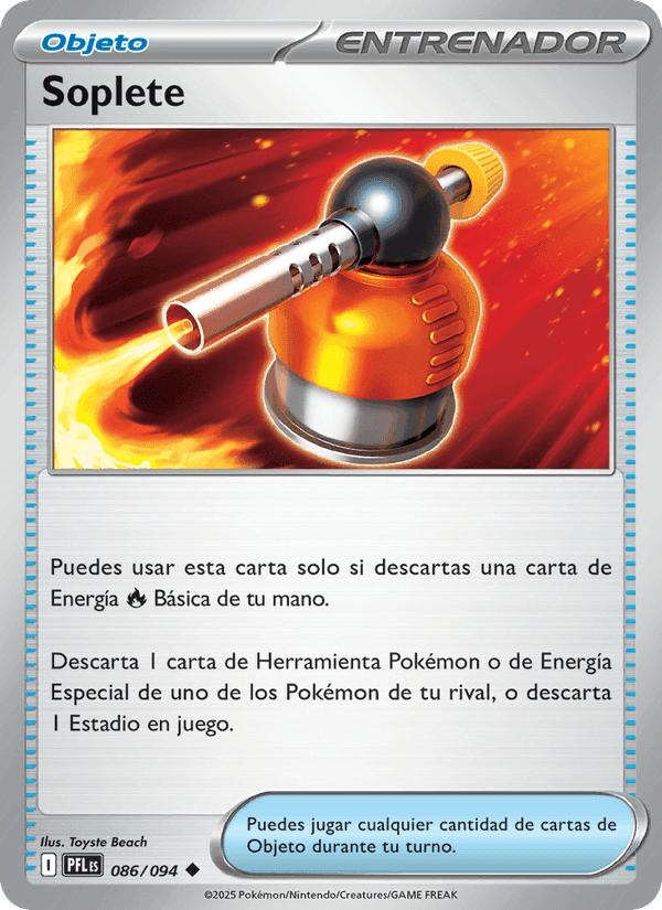 Soplete, carta 086 de Fuegos Fantasmales