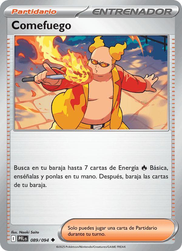 Comefuego, carta 089 de Fuegos Fantasmales