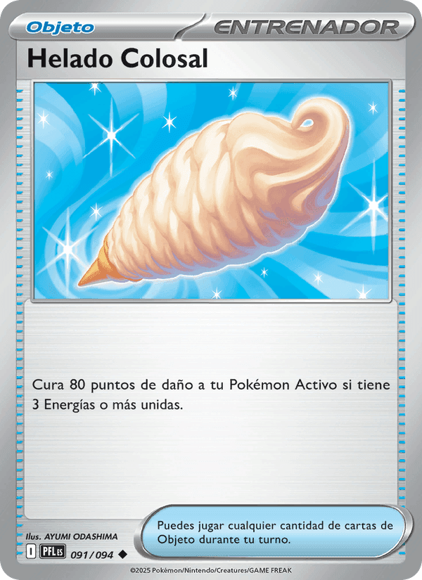 Helado Colosal, carta 091 de Fuegos Fantasmales
