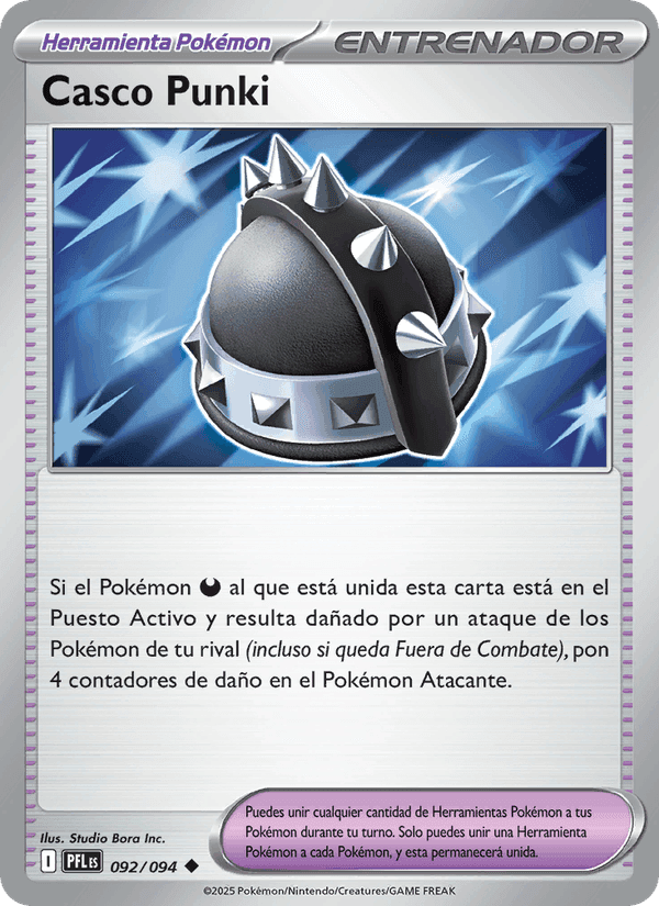 Casco Punki, carta 092 de Fuegos Fantasmales