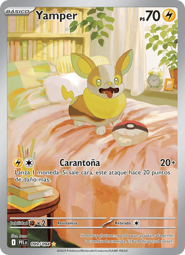 Yamper, carta 099 de Fuegos Fantasmales