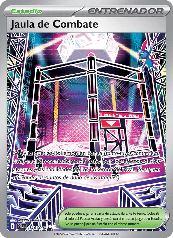 Jaula de Combate, card 116 from Fuegos Fantasmales
