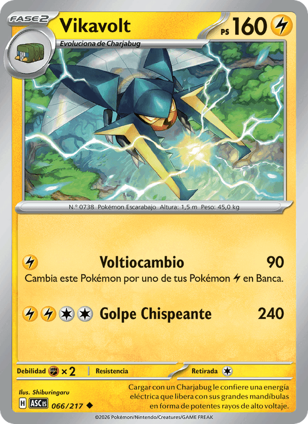 Vikavolt, carta 066 de Héroes Ascendentes