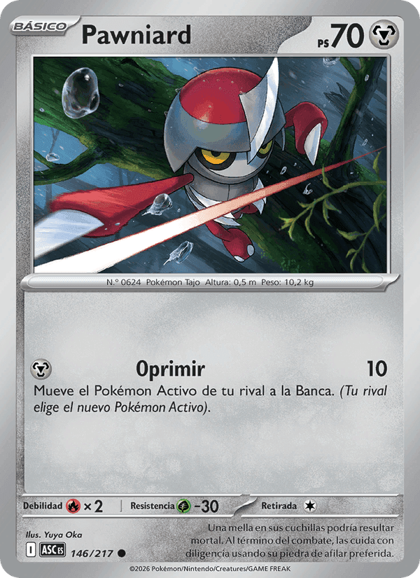 Pawniard, card 146 from Héroes Ascendentes