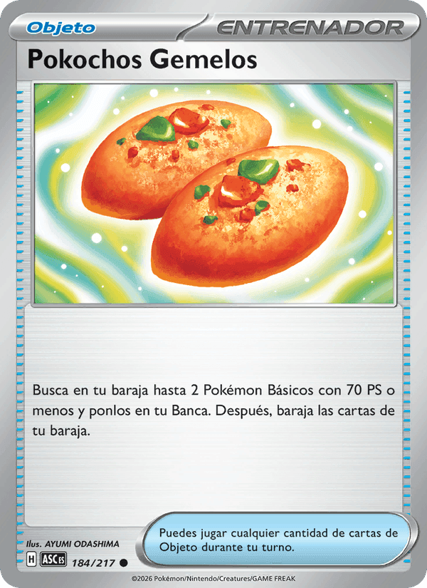 Pokochos Gemelos, carta 184 de Héroes Ascendentes