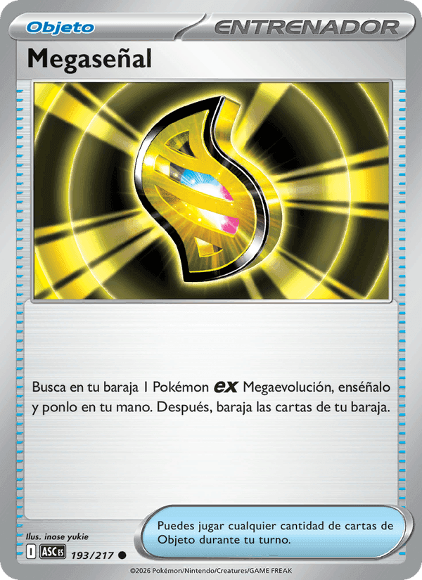 Megaseñal, carta 193 de Héroes Ascendentes