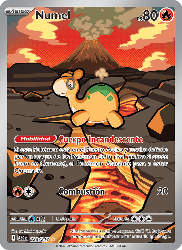 Numel, card 223 from Héroes Ascendentes