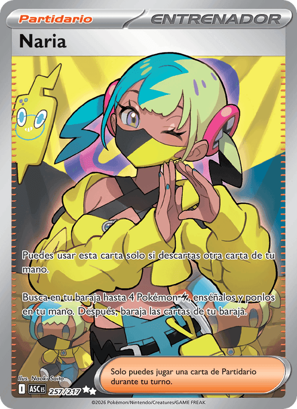 Naria, card 257 from Héroes Ascendentes