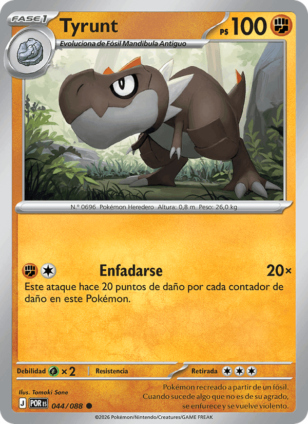 Tyrunt, carta 044 de Equilibrio Perfecto