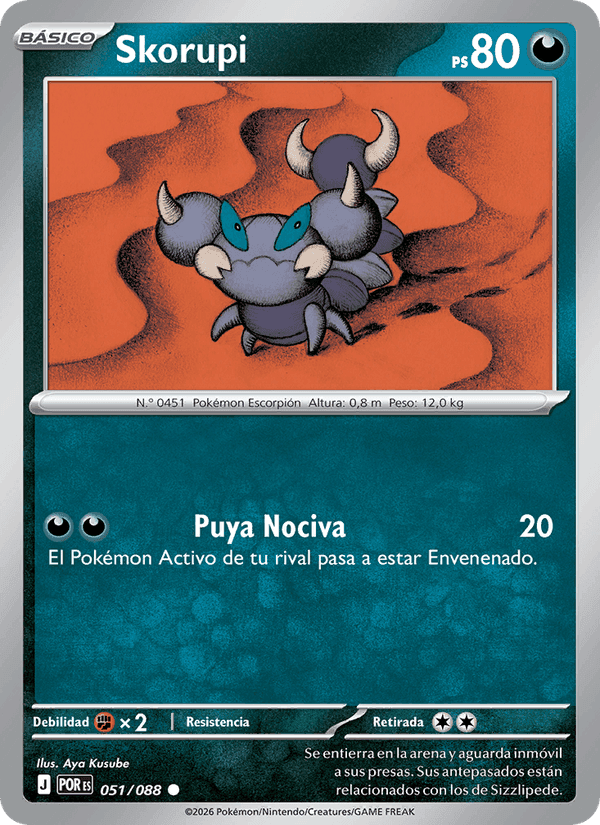 Skorupi, card 051 from Equilibrio Perfecto