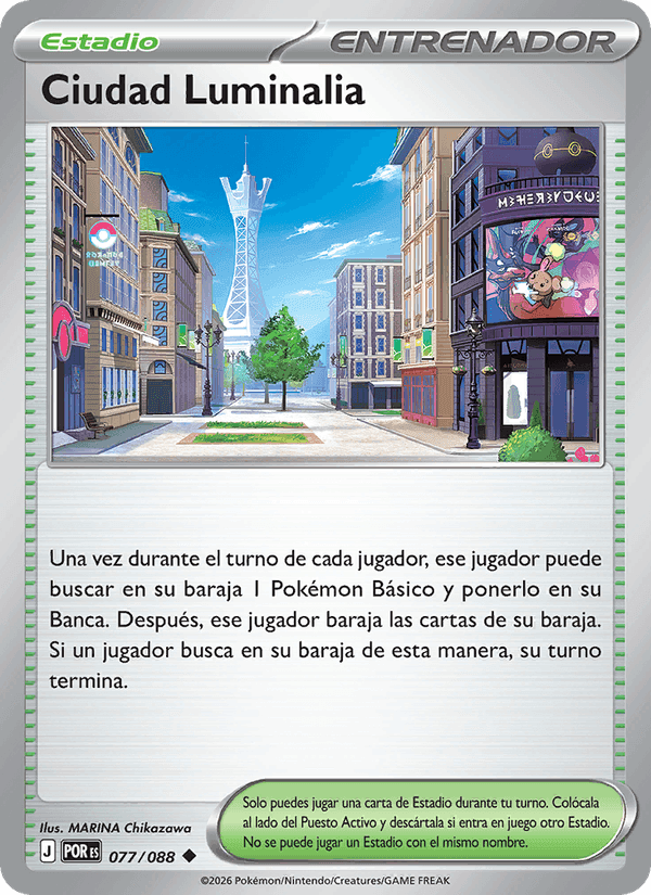 Ciudad Luminalia, carte 077 de Equilibrio Perfecto