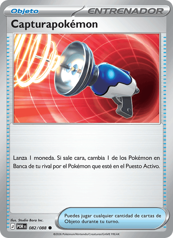 Capturapokémon, card 082 from Equilibrio Perfecto