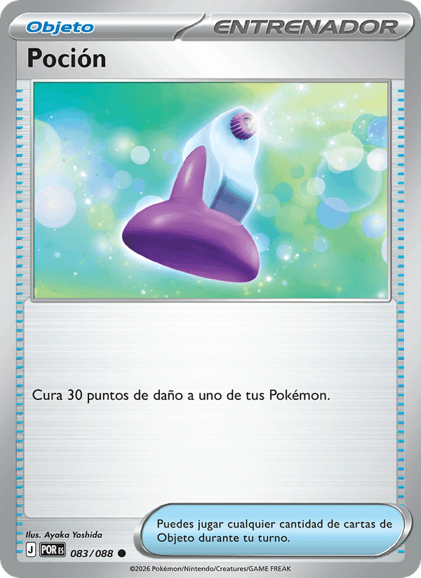 Poción, carta 083 de Equilibrio Perfecto