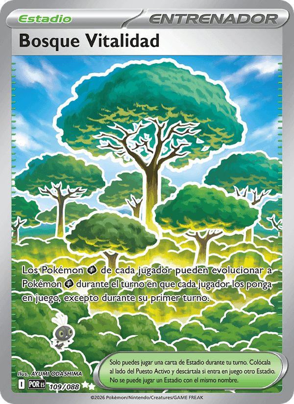 Bosque Vitalidad, carta 109 de Equilibrio Perfecto