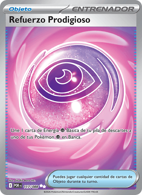 Refuerzo Prodigioso, carte 117 de Equilibrio Perfecto