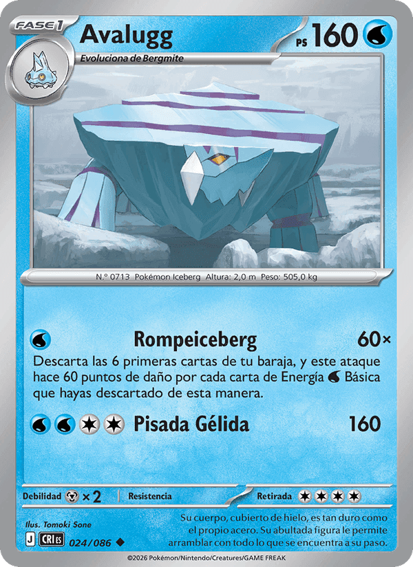Avalugg, carte 024 de Caos Creciente