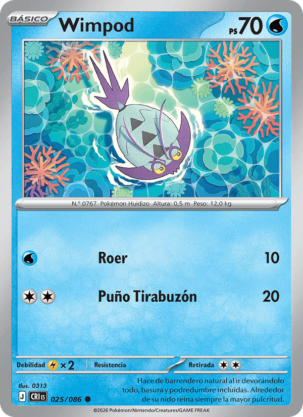 Wimpod, carta 025 di Caos Creciente