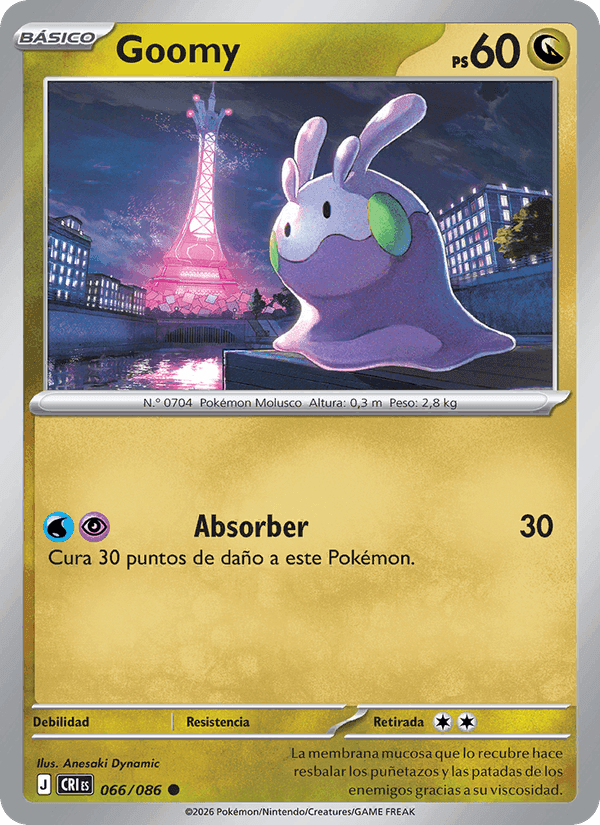 Goomy, card 066 from Caos Creciente