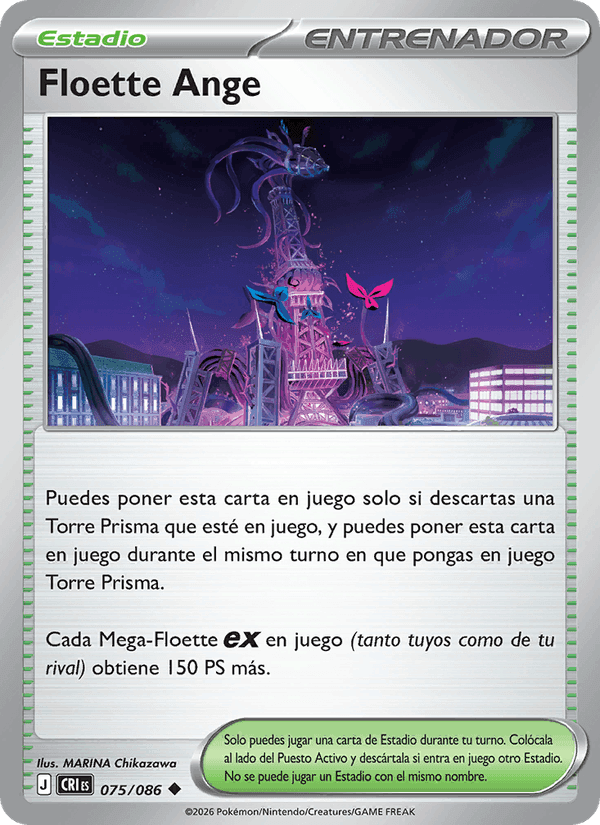 Floette Ange, carte 075 de Caos Creciente
