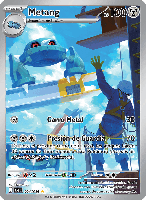 Metang, carte 094 de Caos Creciente