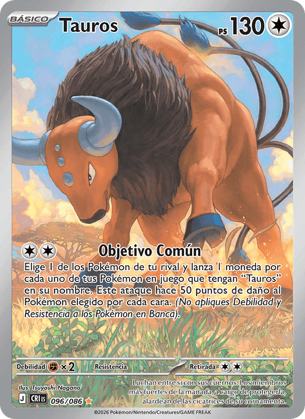 Tauros, carta 096 de Caos Creciente
