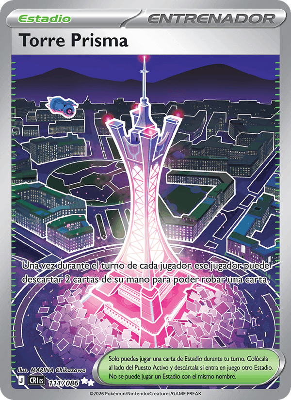 Torre Prisma, carte 111 de Caos Creciente
