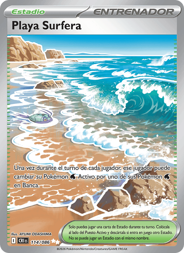 Playa Surfera, carta 114 di Caos Creciente