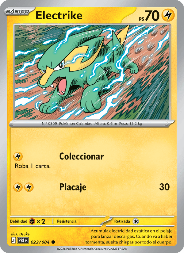 Electrike, card 023 from Oscuridad Absoluta