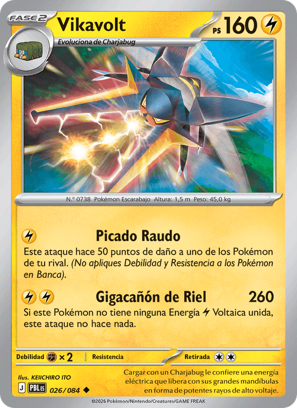 Vikavolt, card 026 from Oscuridad Absoluta